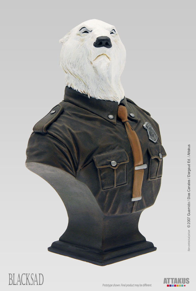 Attakus Blacksad Mini-Buste Hans Karup Ours 18 cm
