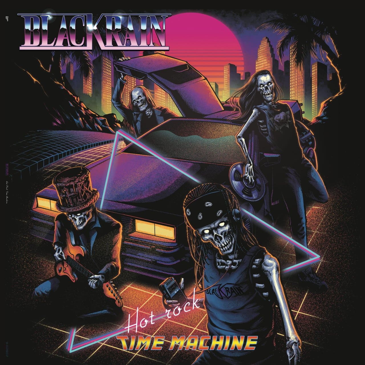 BlackRain Hot Rock Time Machine LP vinyle