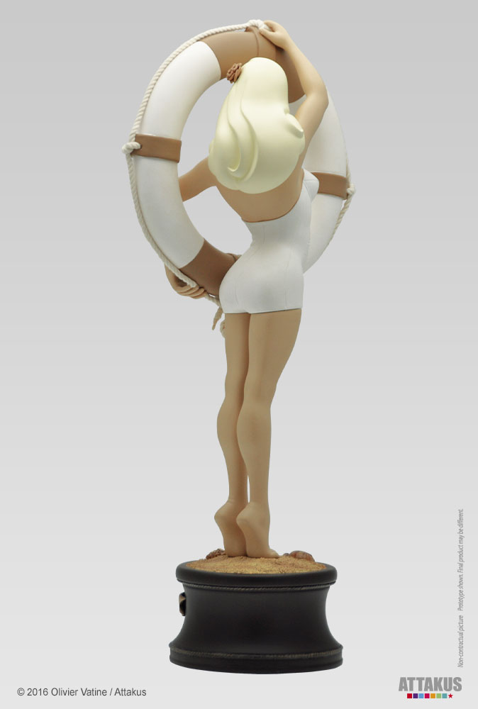 Attakus Prestige Vicki Riviera statue résine 55 cm 150 ex