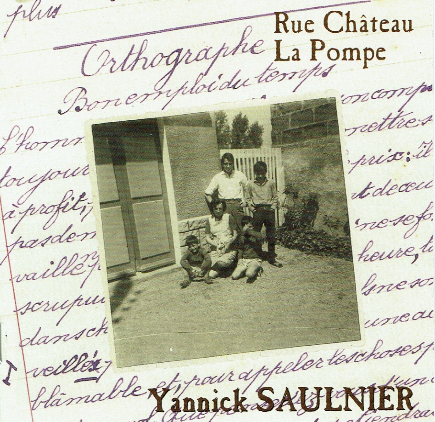 SARAVAH CD Rue Château La Pompe CD 13 titres accordéon