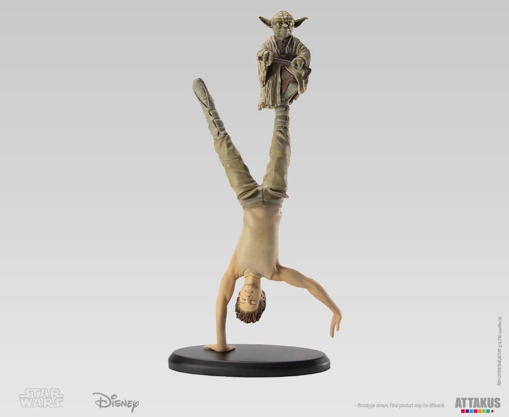 Attakus Collection Elite Yoda et Luke statuette Dagobah 26 cm