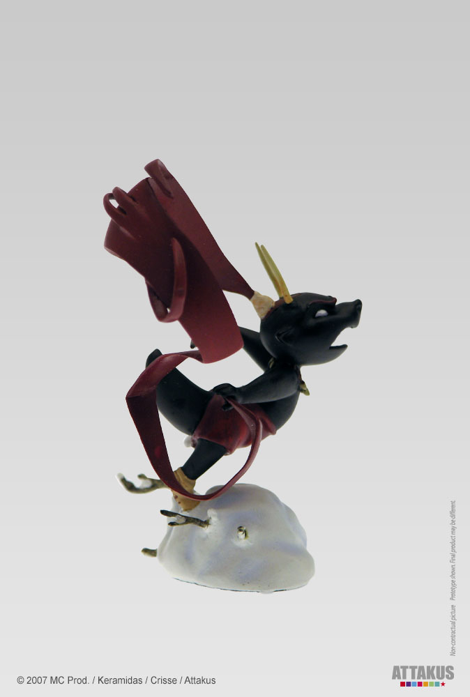 Attakus Métal Djinn Noir Luuna figurine métal 7,5 cm Pack Parabole