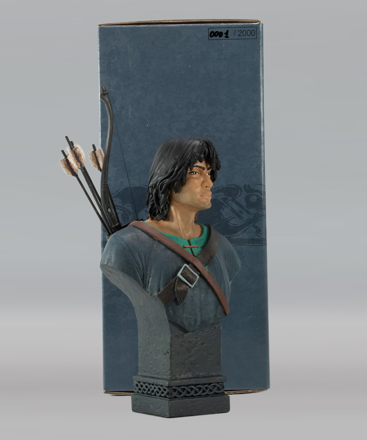 Attakus Thorgal buste résine 20 cm n°1369/2000 Prestige