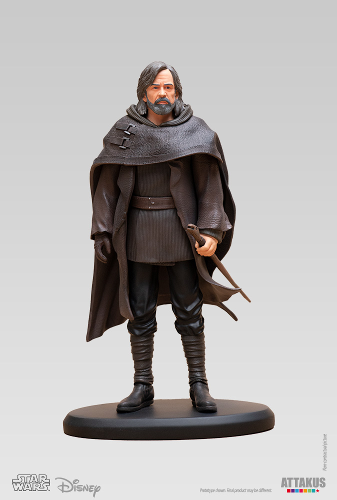 Attakus Elite Luke Skywalker Episode VIII Figurine 1/10e 19,5cm