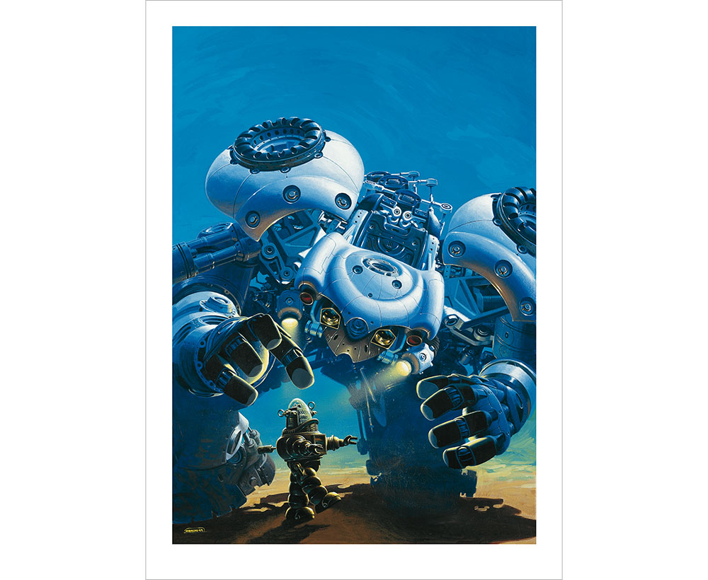 Attakus Collection Atlas Manchu affiche 50 x 70 cm signée