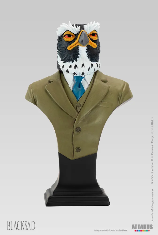 Attakus Blacksad Buste Lewis Solomon buste résine 16 cm
