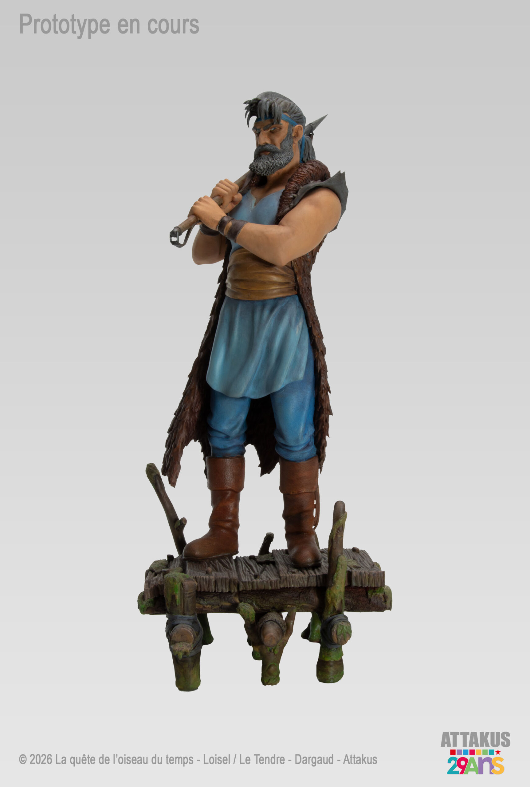 Attakus Prestige Bragon 1/10e statue résine 27,5 cm