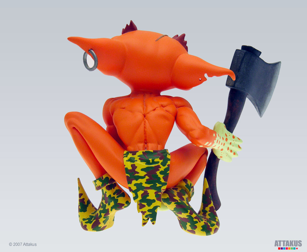 Attakus Elfe Kreeg Les Zelfes figurine résine 14 cm