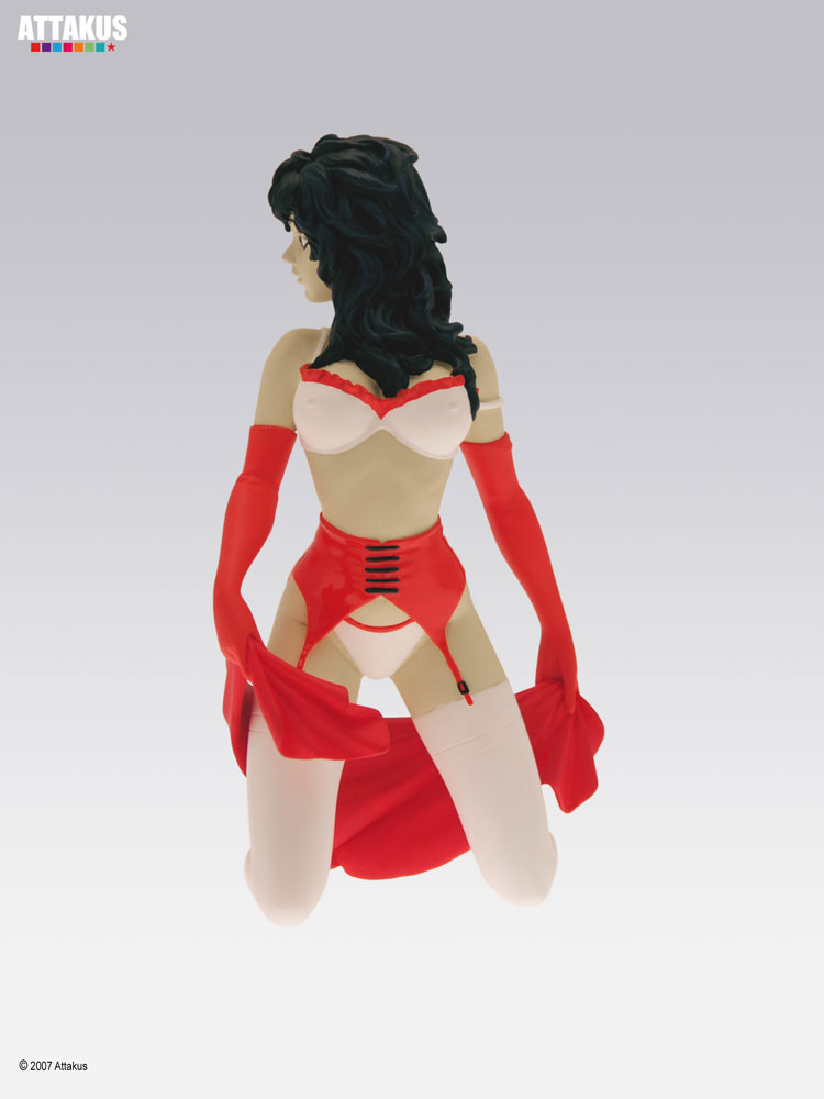 Attakus Atlas Manga Girl Sayaki statue 17 cm cheveux noirs