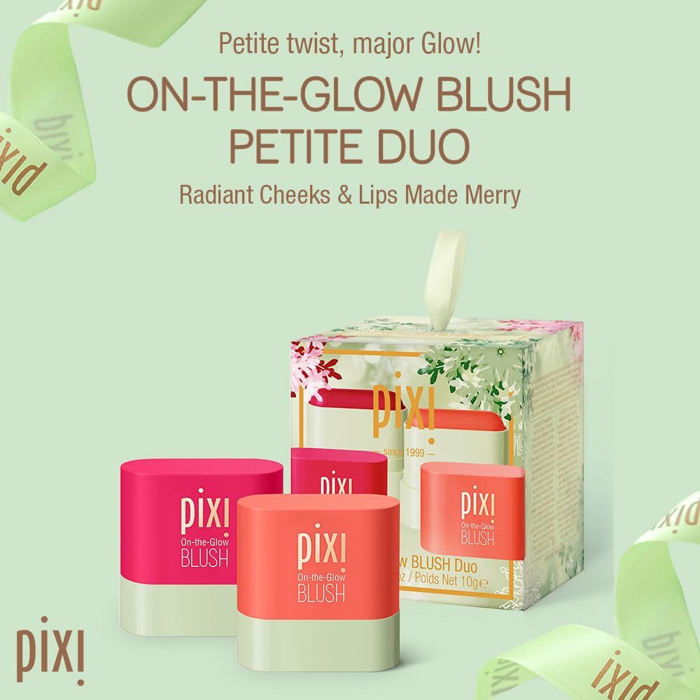 Pixi On-the-Glow Mini Blush Duo Ruby Juicy 2 sticks