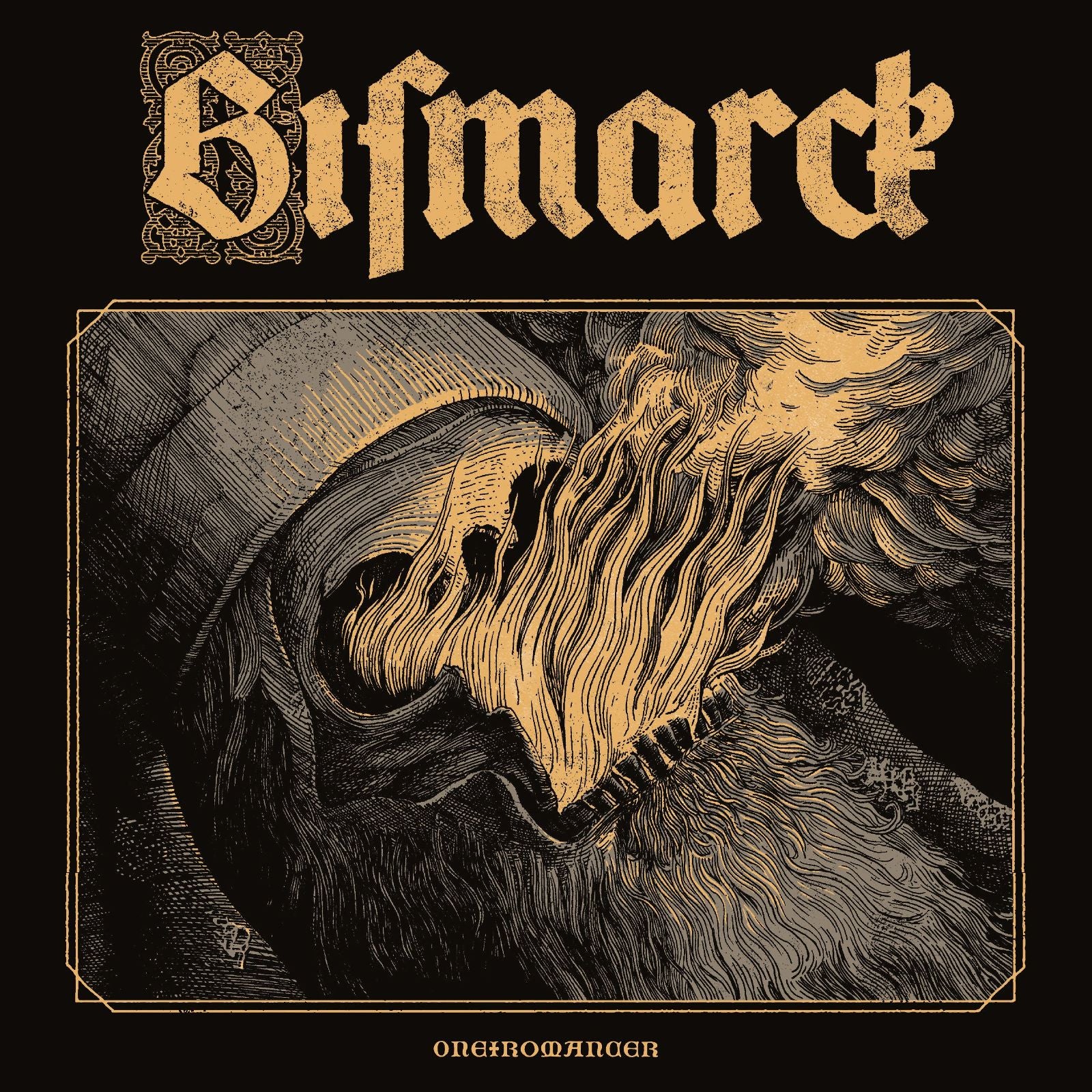 Apollon Records Bismarck Oneiromancer LP vinyle sludge noir