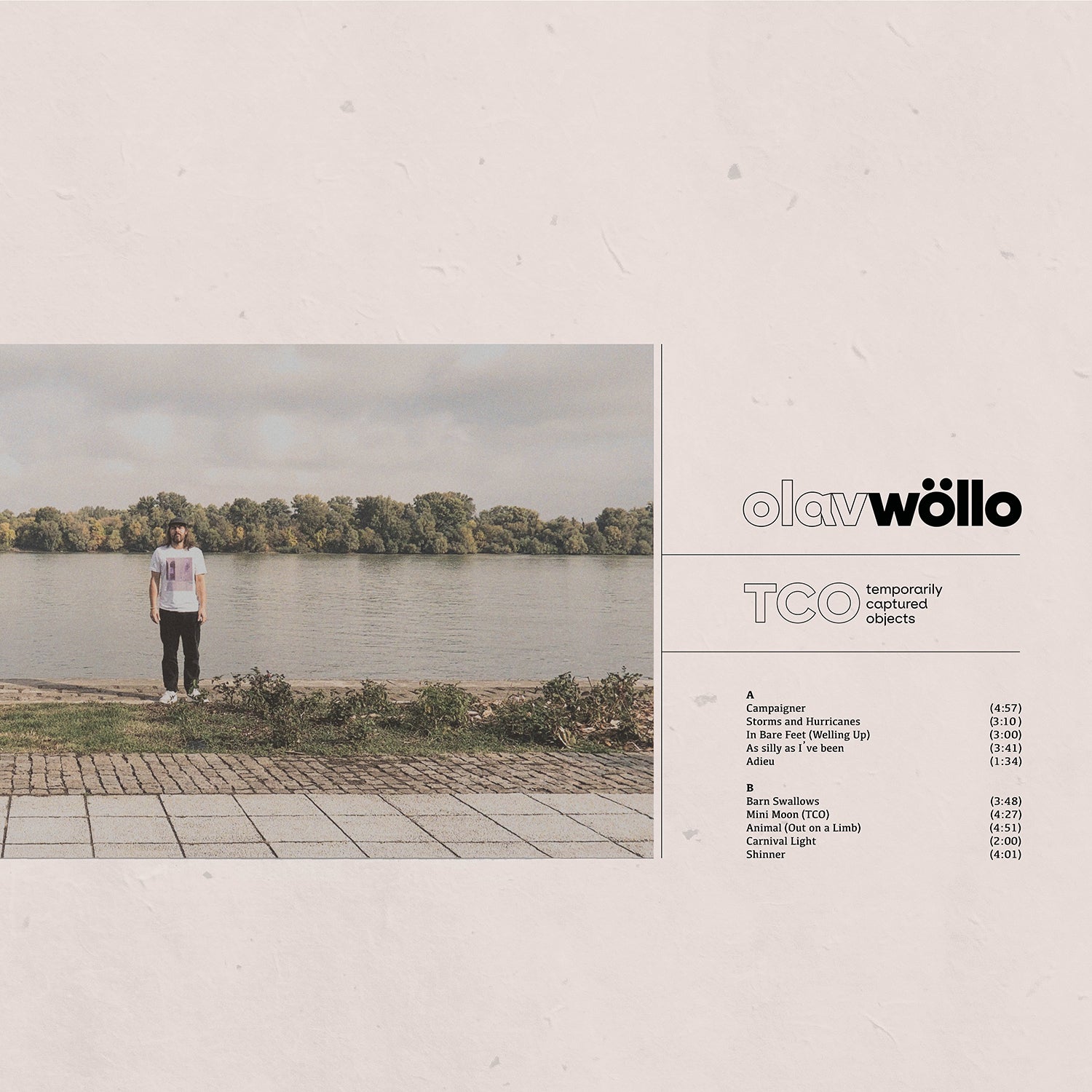 Apollon Records Olav Wöllo Temporarily Captured Objects vinyle gatefold