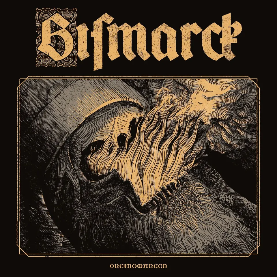 Apollon Records Bismarck Oneiromancer vinyle gold splatter