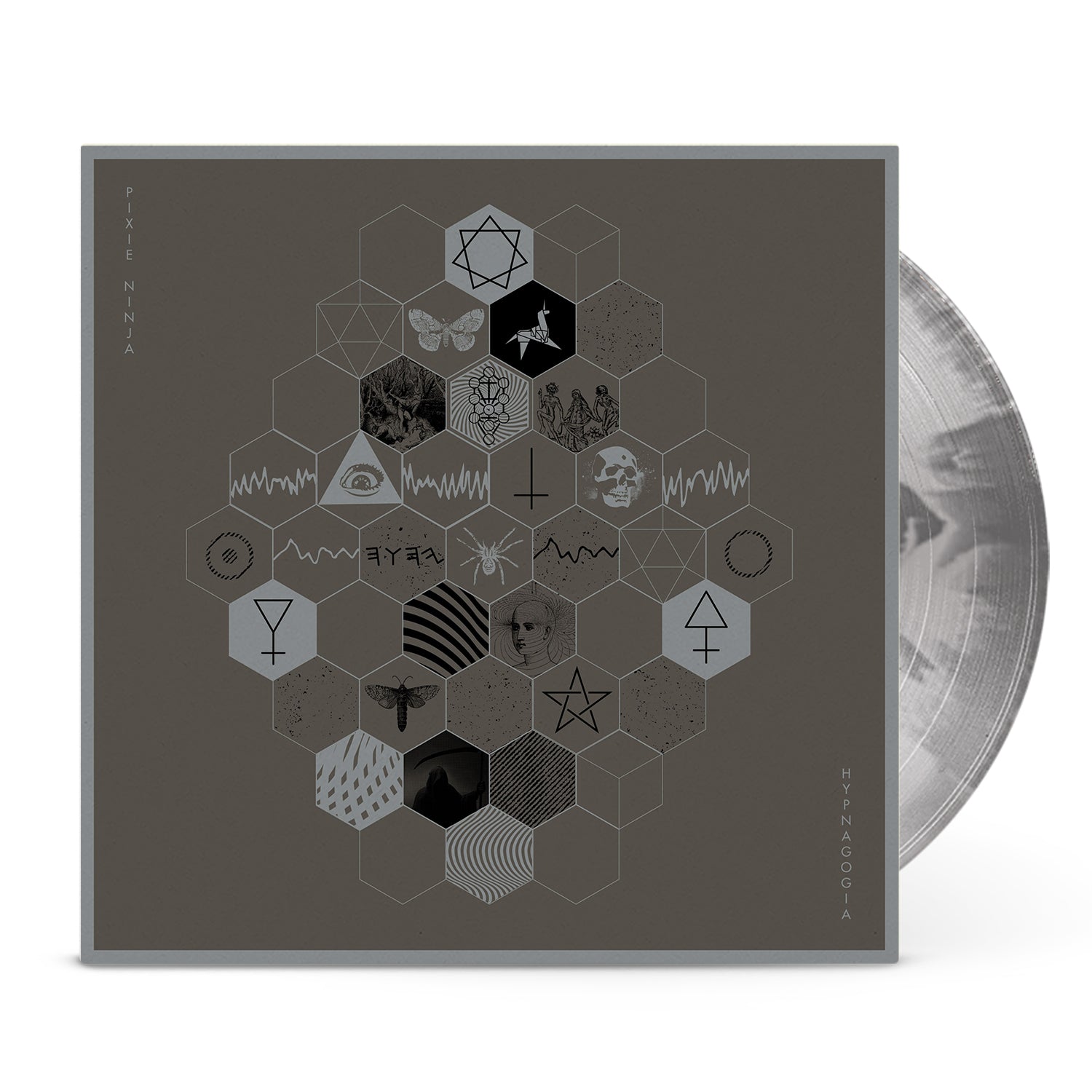 Apollon Records Pixie Ninja Hypnagogia vinyle marbré