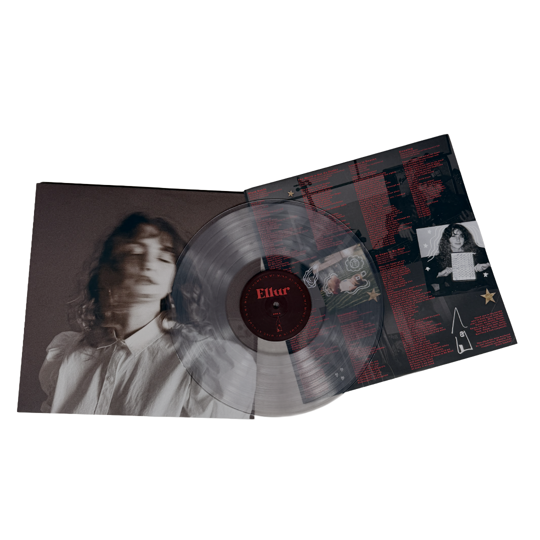 Ellur At Home In My Mind vinyle transparent 12" édition limitée