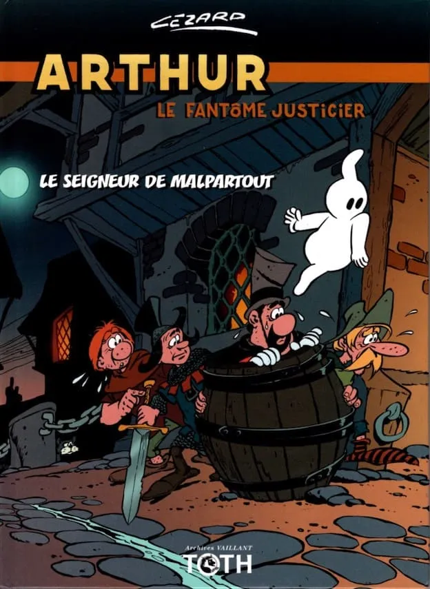 Attakus Arthur le fantôme Vol.3 Malpartout album