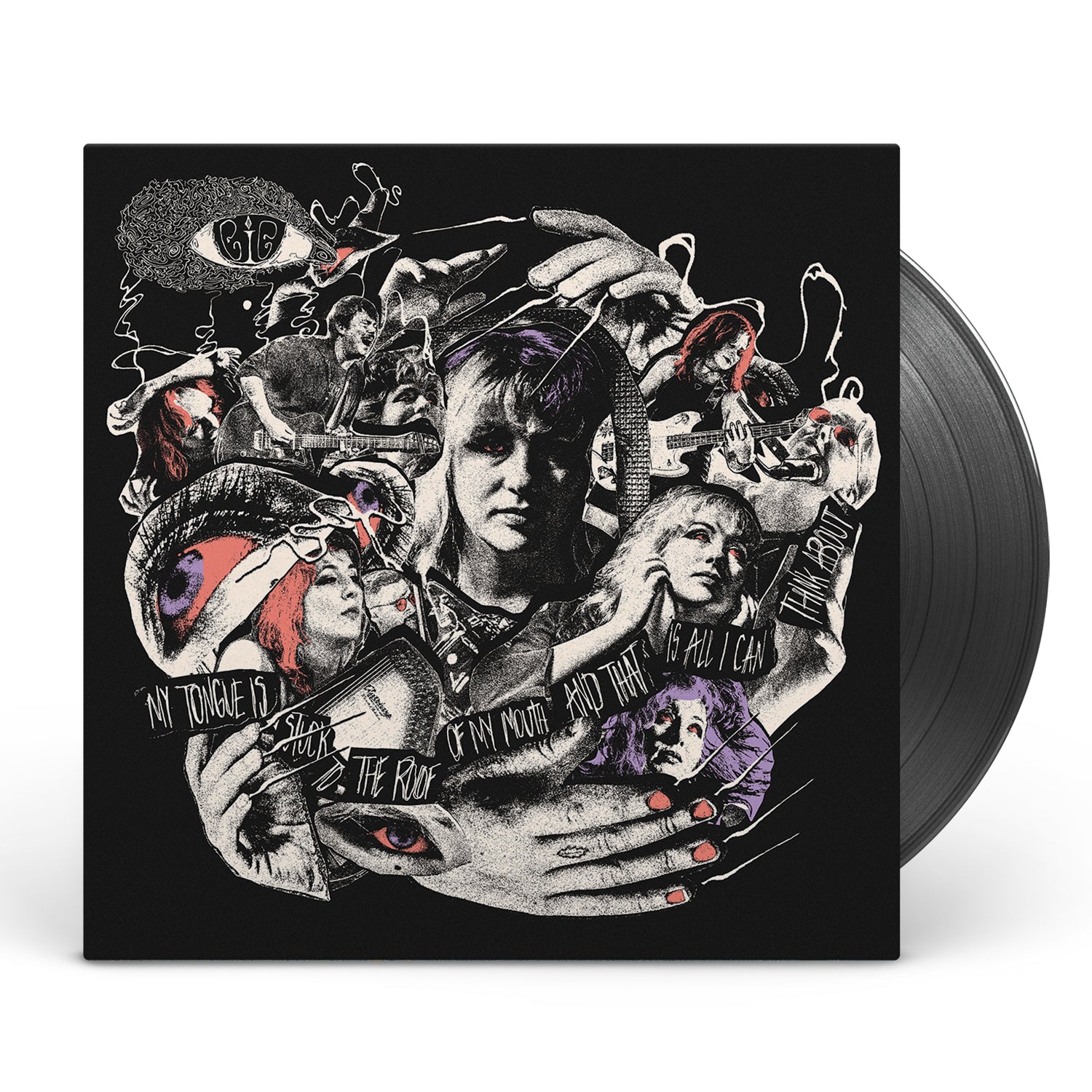 Apollon Records eie LP vinyle noir rock grunge