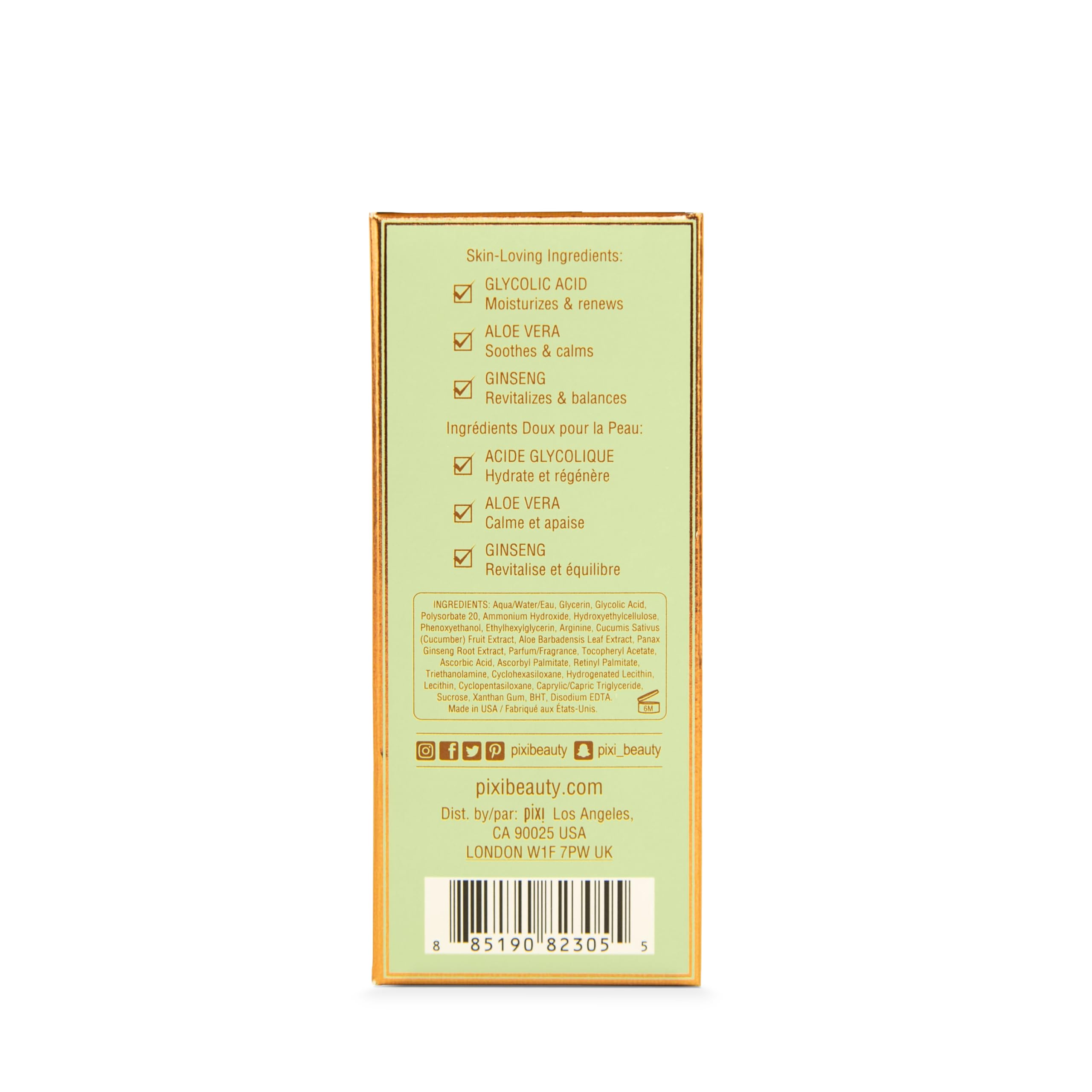 Pixi Glow Tonic sérum visage éclat acide glycolique 30 ml