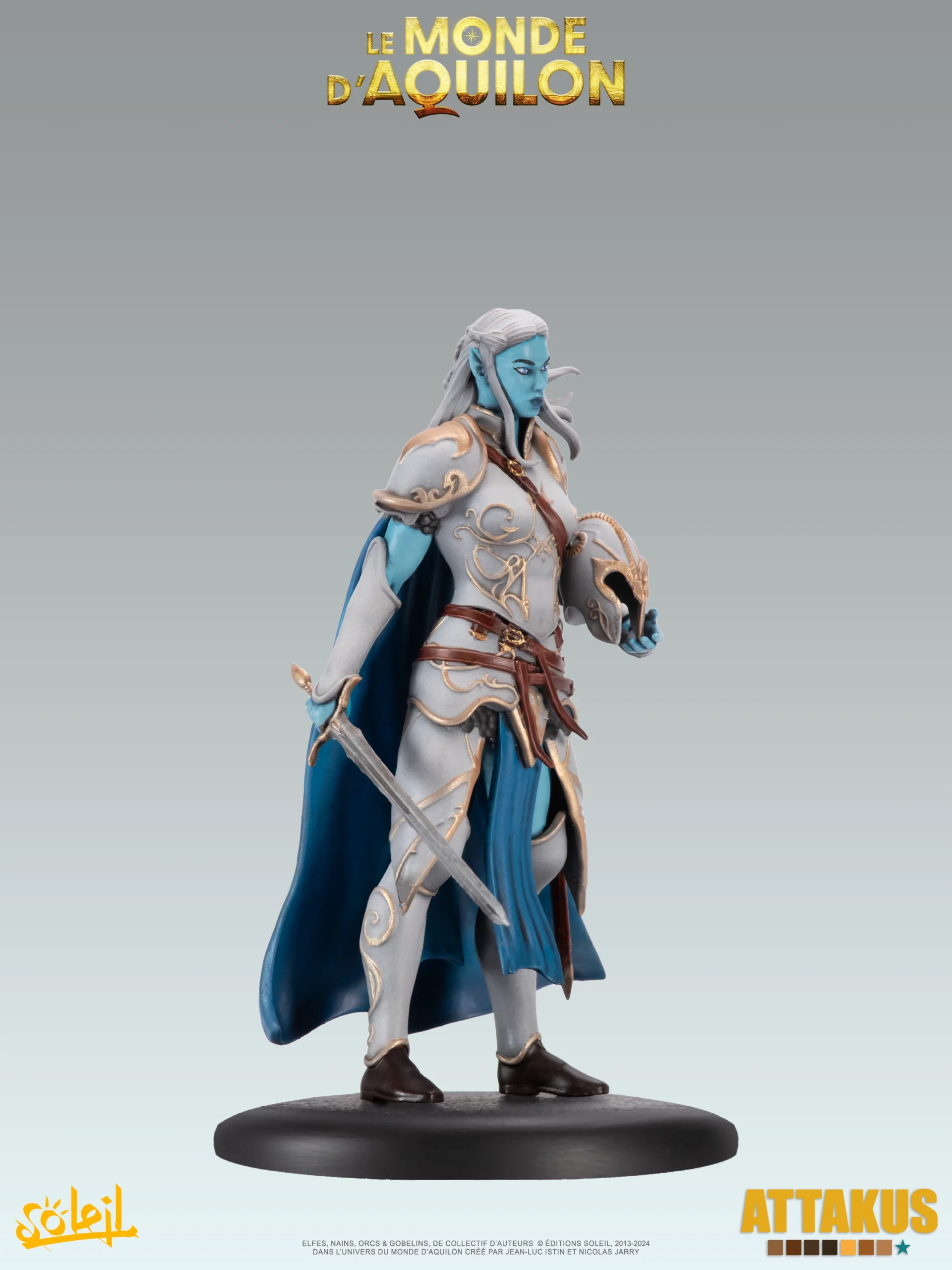 Attakus Collection Prestige Lanawyn Elfes figurine résine couleur 120 mm