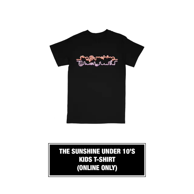 The Sunshine Underground T-shirt enfant logo noir