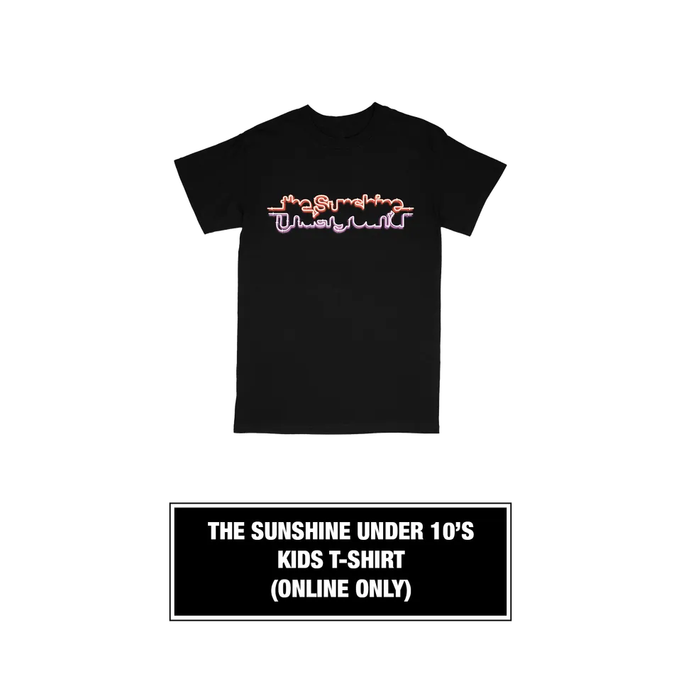 The Sunshine Underground T-shirt enfant logo noir