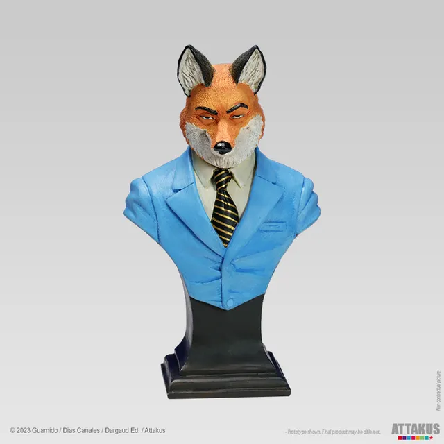 Attakus Blacksad Buste Lieutenant Renard B438 statuette