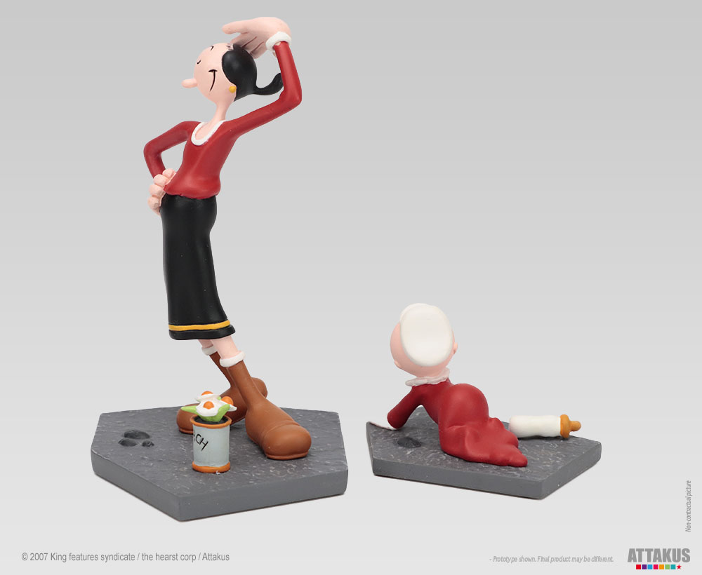 Attakus Prestige Olive Oil & Mimosa statuette 10,5 cm
