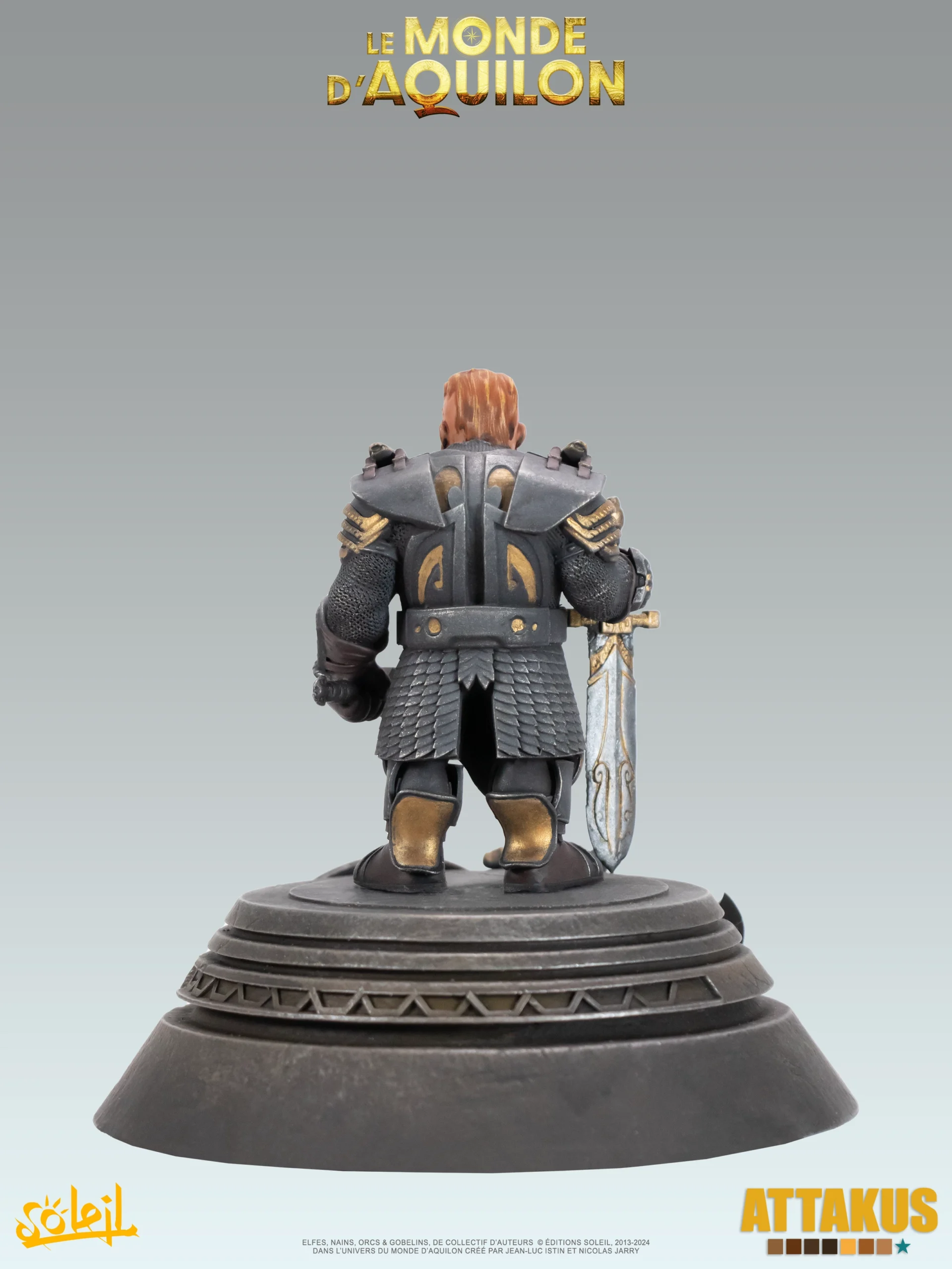 Attakus Prestige Diorama Redwin Nains figurine résine 120 mm
