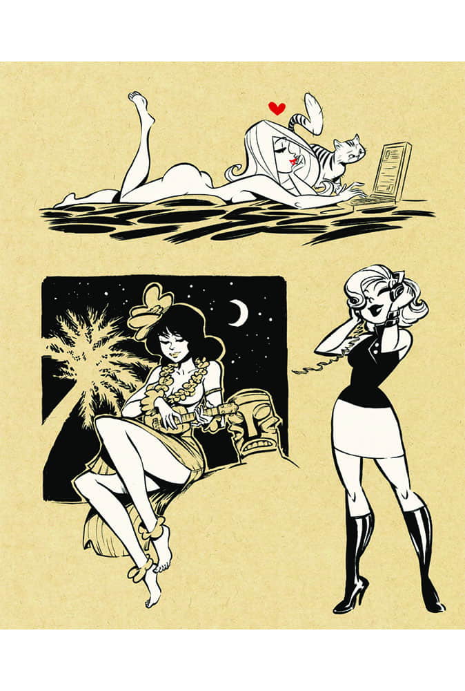 Comix Buro Sketchbook El Gunto artbook 48 pages 18x22
