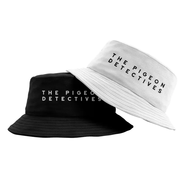 The Pigeon Detectives Logo bob noir coton