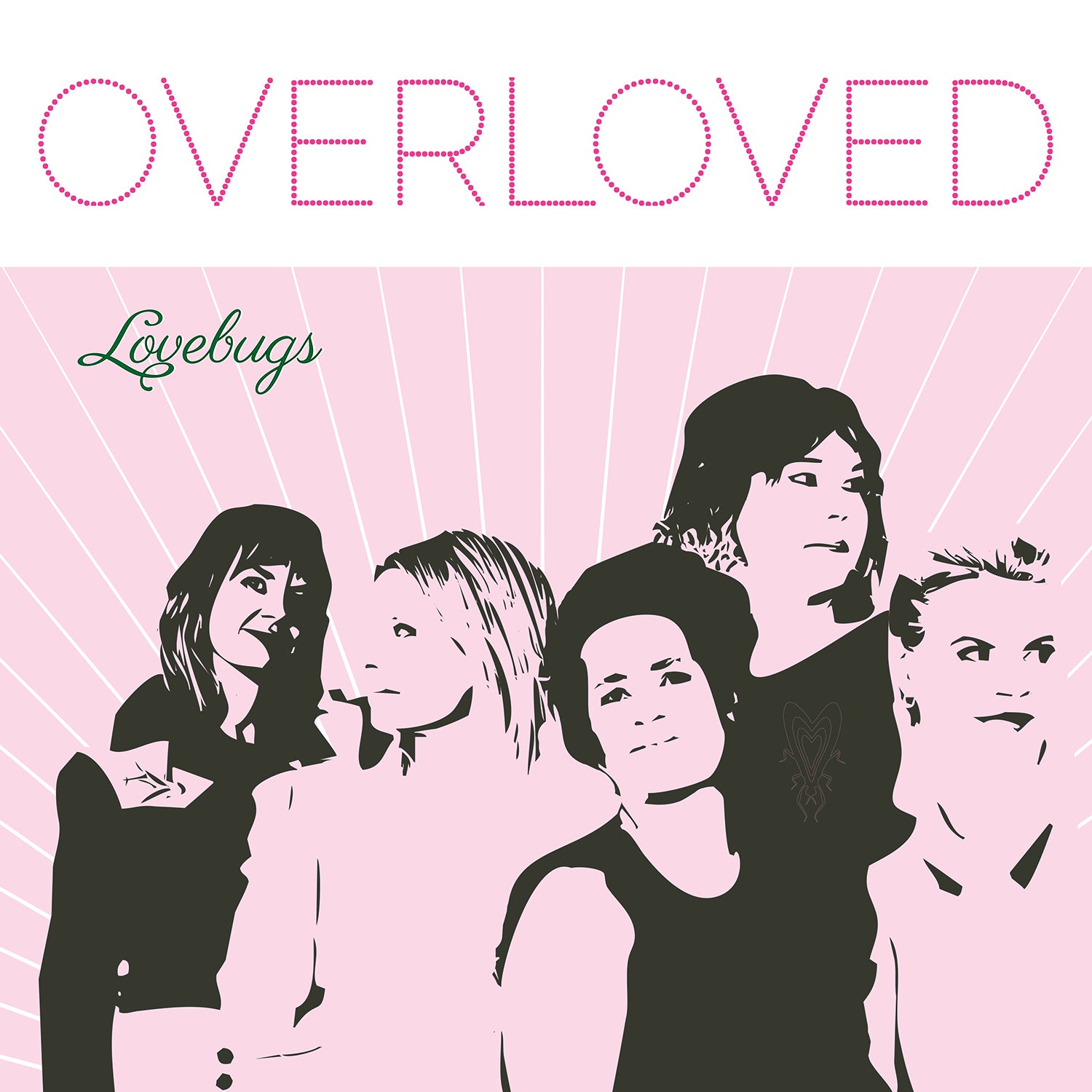 Apollon Records OverLoved vinyle rose Lovebugs édition limitée