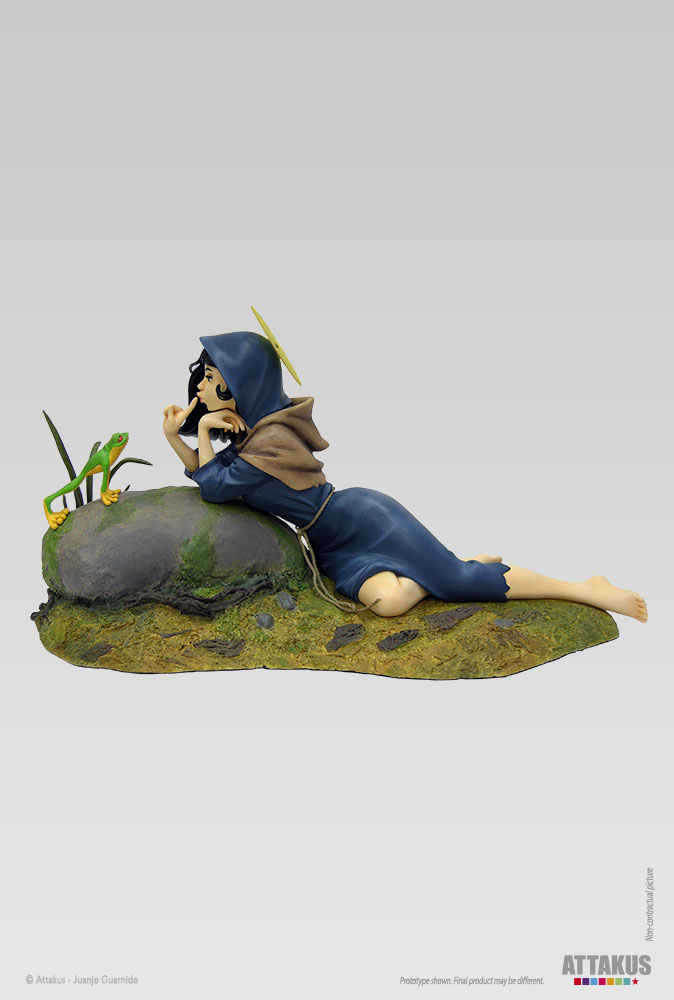 Attakus Femmes d’auteur Sainte Ulphe figurine 12 cm