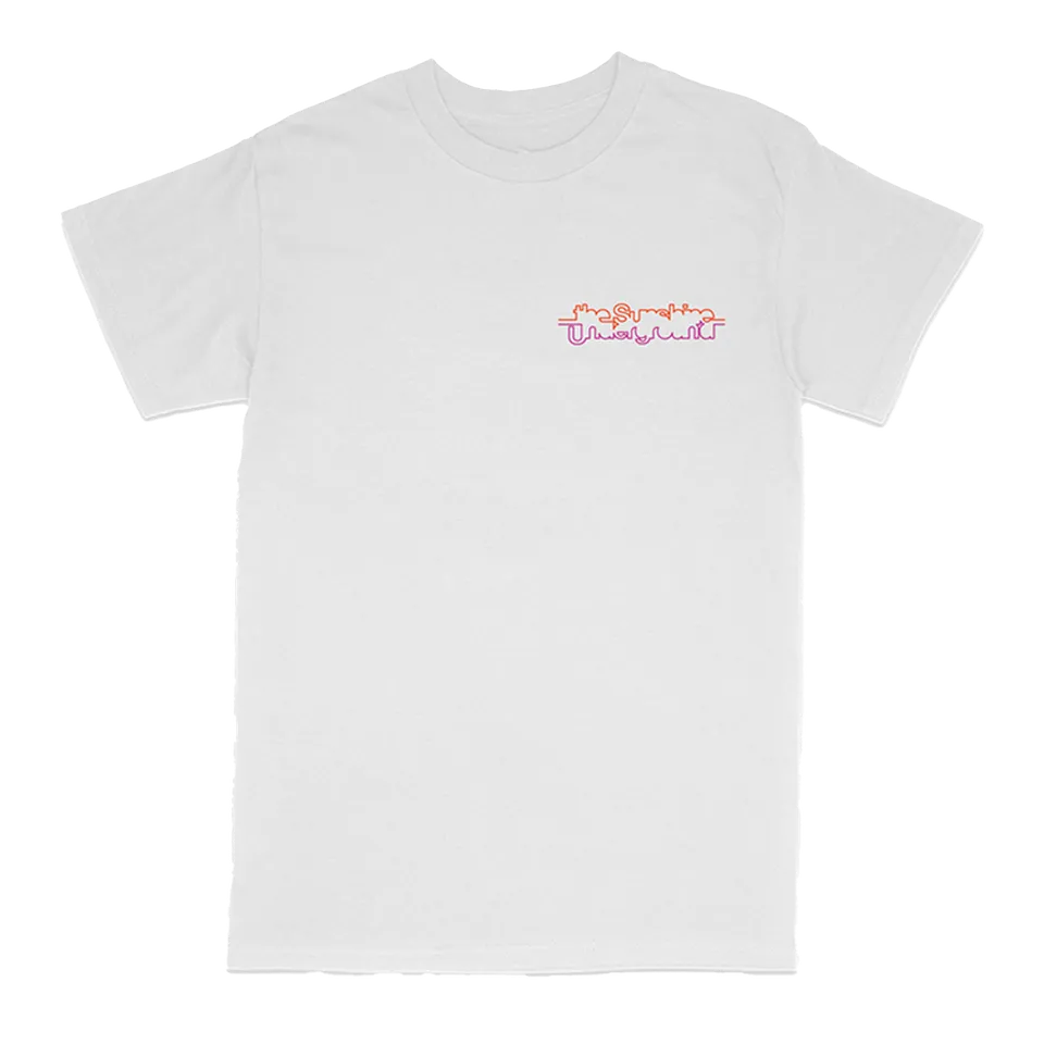 The Sunshine Underground Logo t-shirt blanc coton