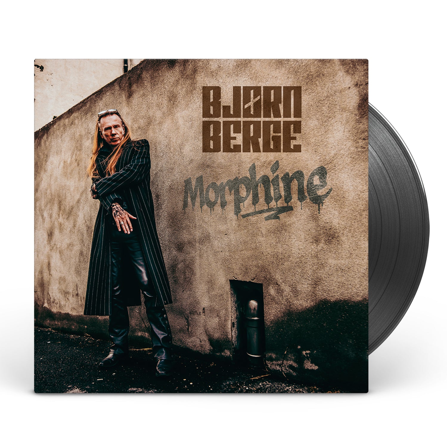Apollon Records Bjørn Berge Morphine vinyle LP noir gatefold