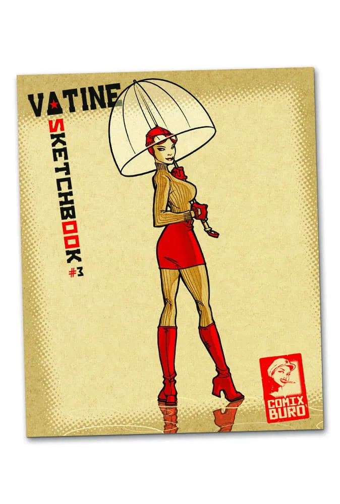 Attakus Collection Atlas Sketchbook Vatine #3 livre 48 pages