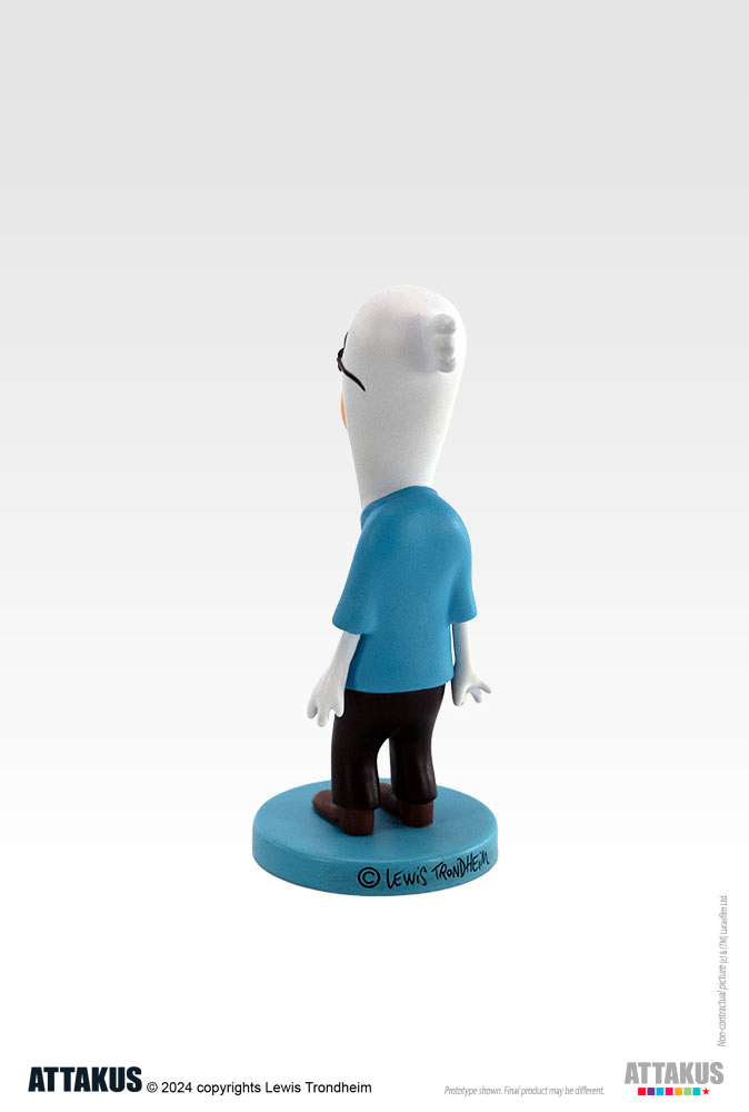 Attakus Atlas Lewis Trondheim Caricature statuette 7,5 cm
