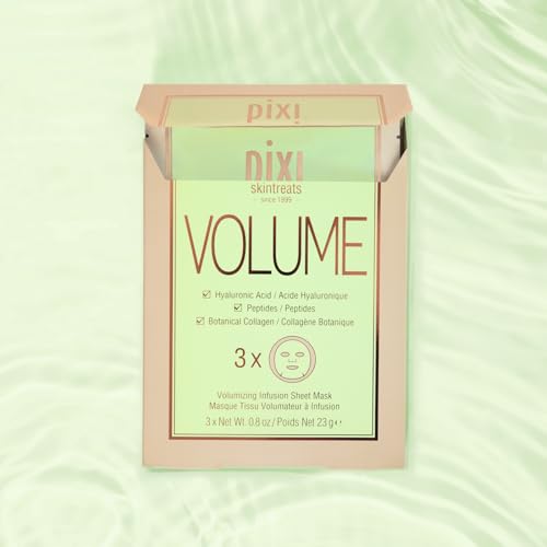 Pixi Collagen PLUMP Boost masque tissu x3 collagène végétal