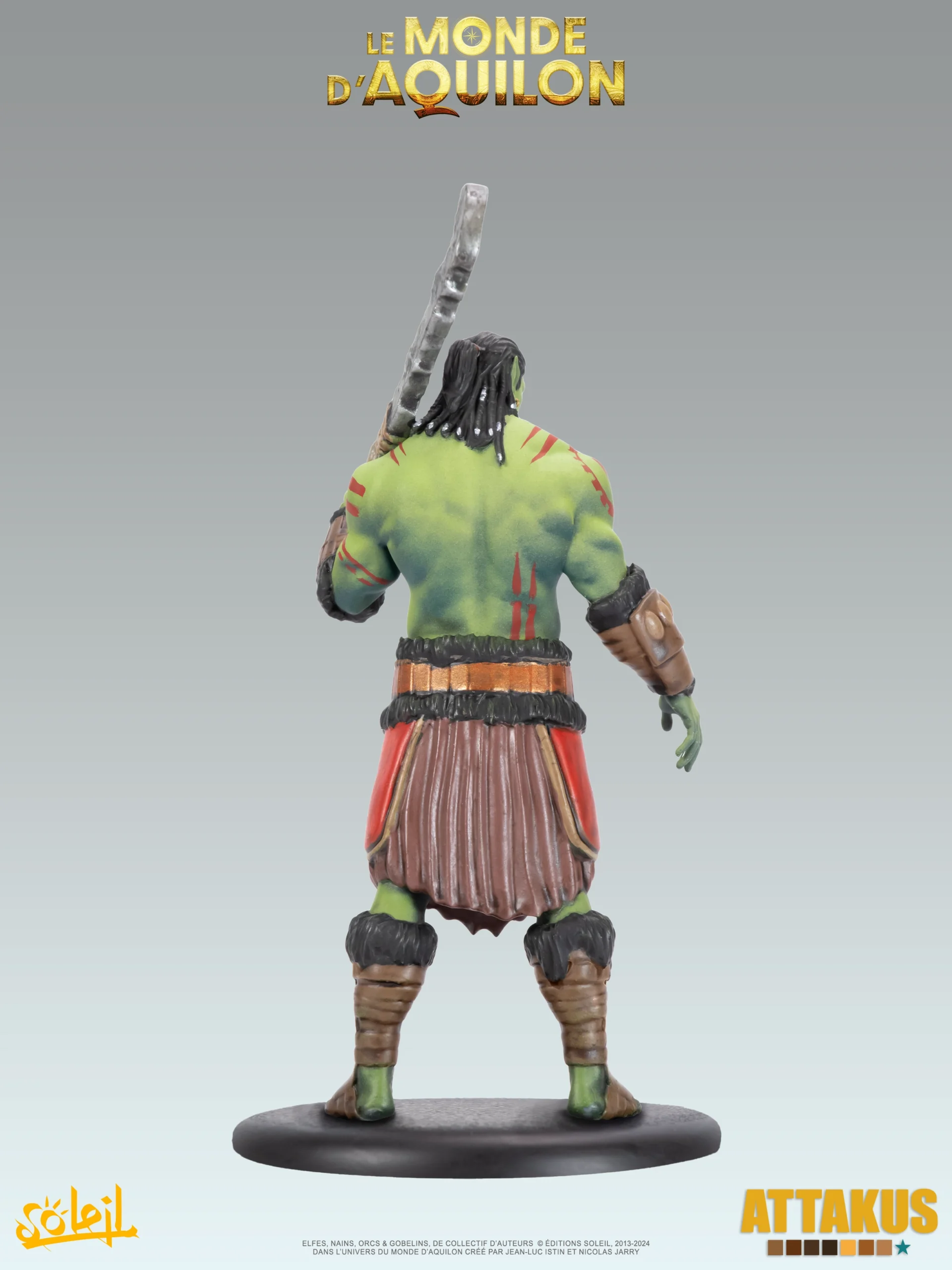Attakus Prestige Figurine Turuk Masque Elfes 120 mm