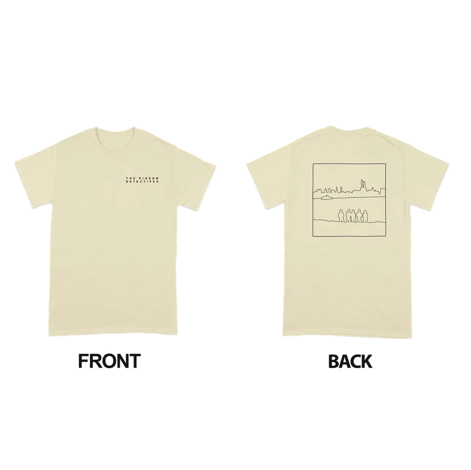 The Pigeon Detectives Still Not Sorry T-shirt Crème M