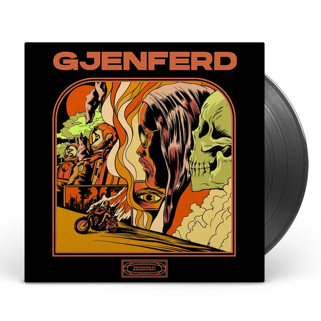 Apollon Records Gjenferd Gjenferd LP vinyle noir gatefold