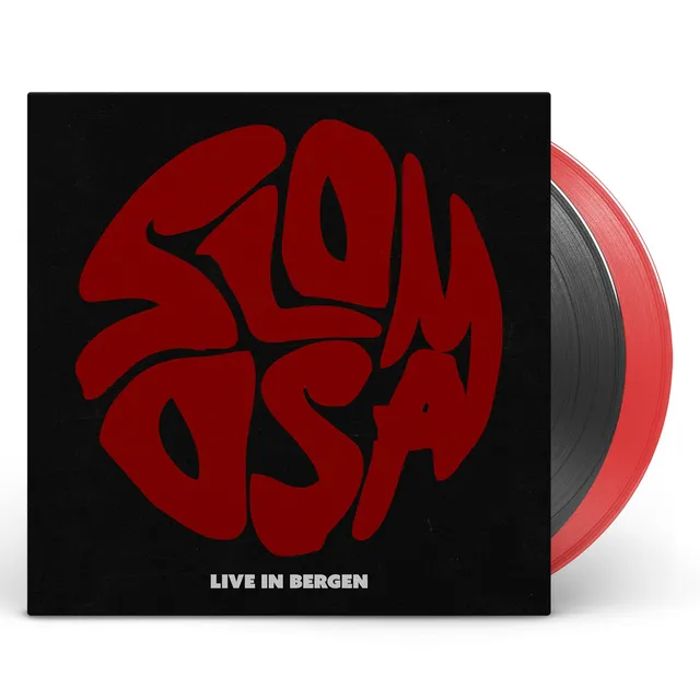 Apollon Records Slomosa Live in Bergen 2LP noir rouge