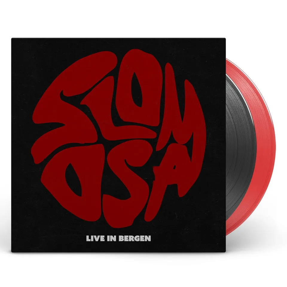 Apollon Records Slomosa Live in Bergen 2LP noir rouge