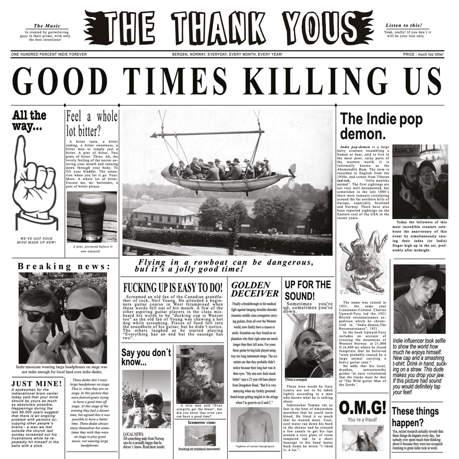 Apollon Records The Thank Yous Good Times Killing Us CD 10 titres