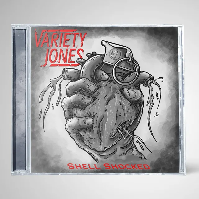 Apollon Records Variety Jones Shell Shocked CD hard rock 9 titres