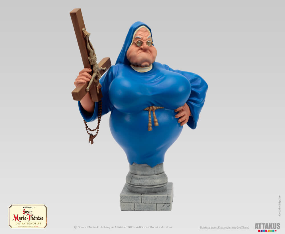 Attakus Prestige Sœur Marie-Thérèse statue résine 21 cm