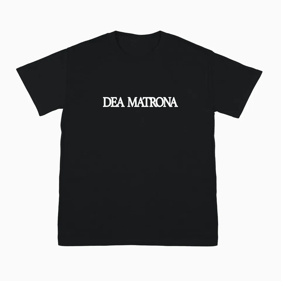 Dea Matrona Album Tee t-shirt coton bio imprimé unisexe