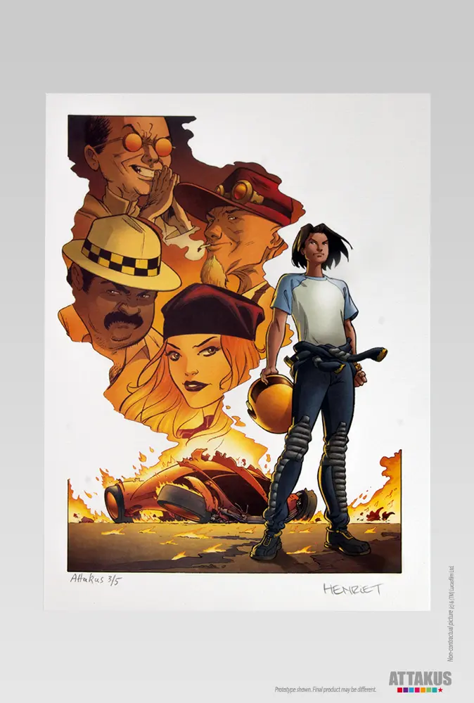 Attakus Atlas Golden Cup tome 2 tirage de luxe 60 pages