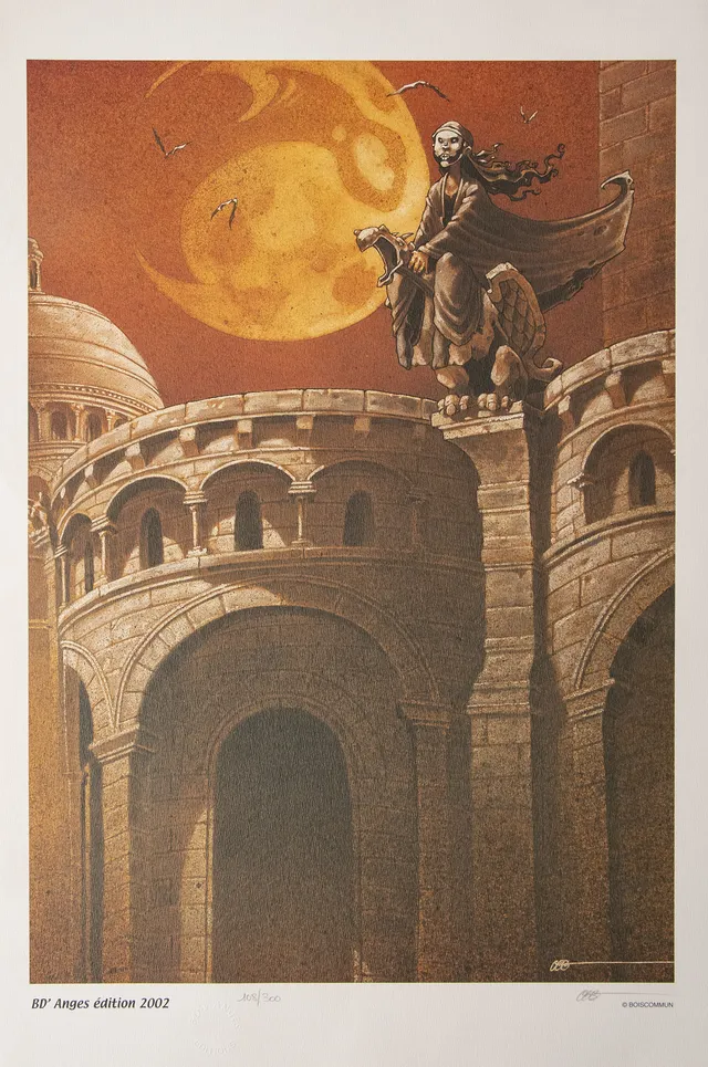 Attakus Atlas Affiche Boiscommun Halloween 40x60 signée