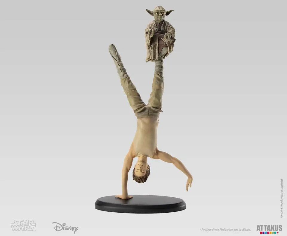 Attakus Collection Elite Yoda et Luke statuette Dagobah 26 cm