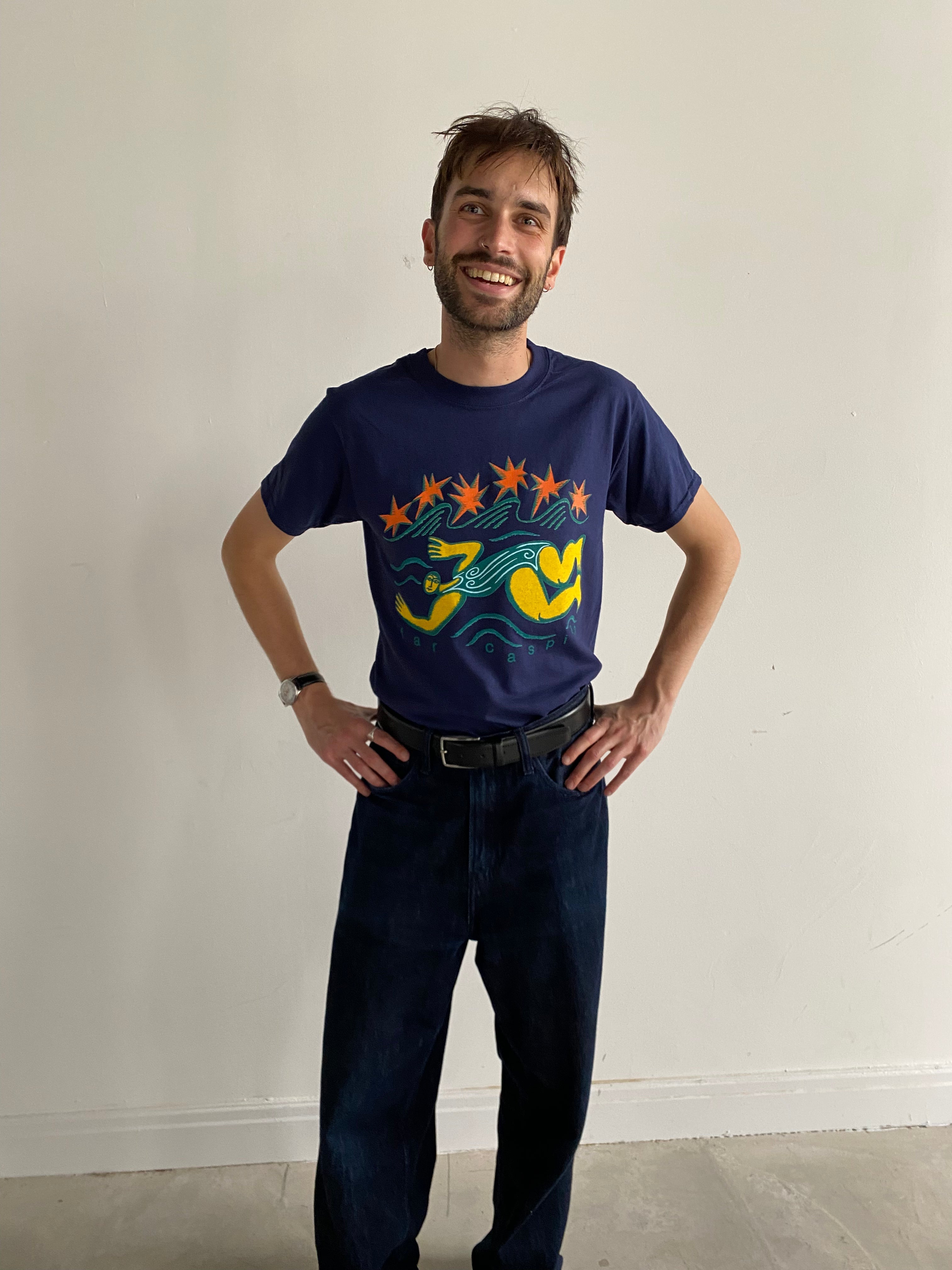 Far Caspian Swimmer t-shirt imprimé tailles S à XL